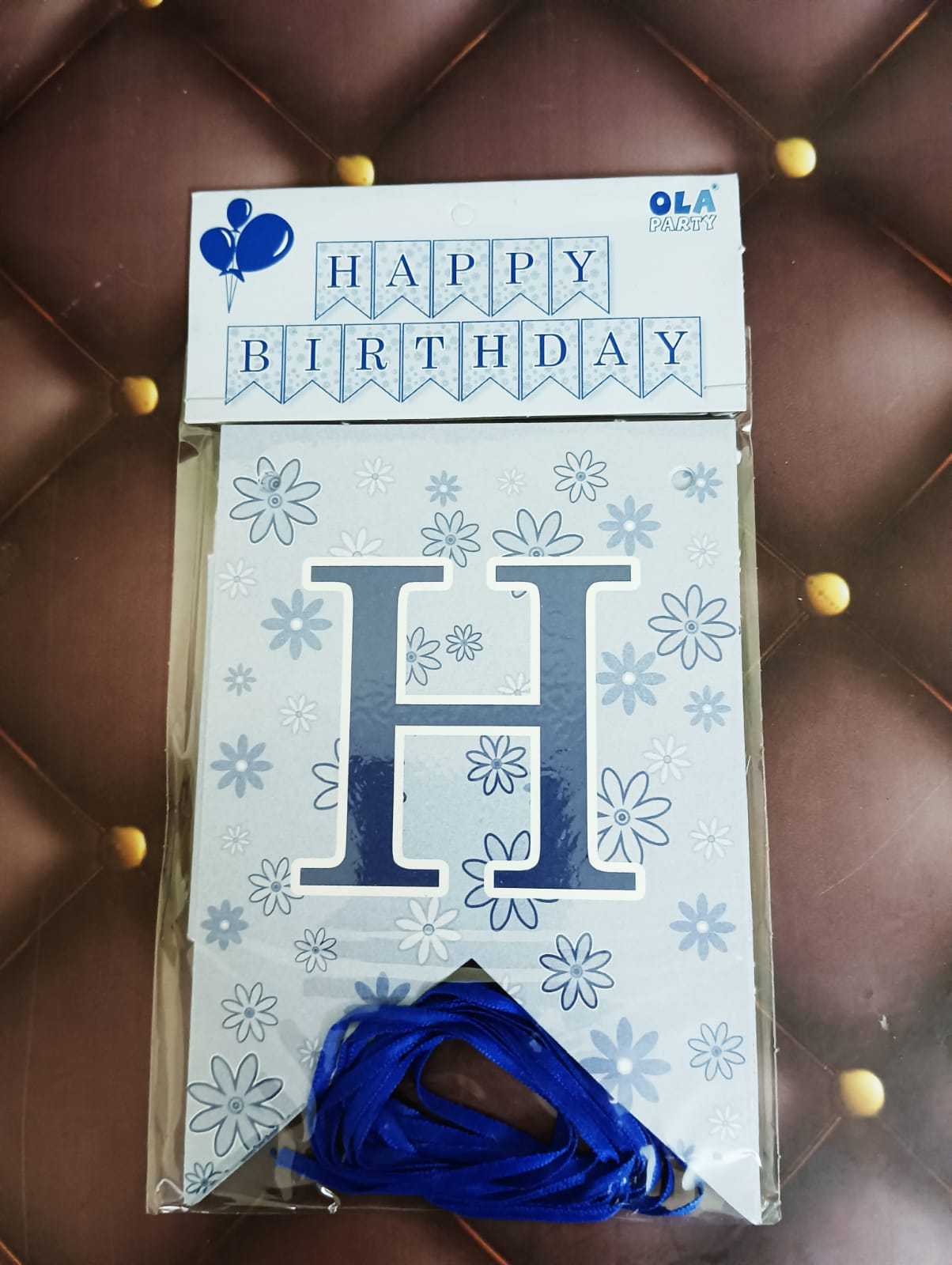 Happy  Birthday Party Banner-